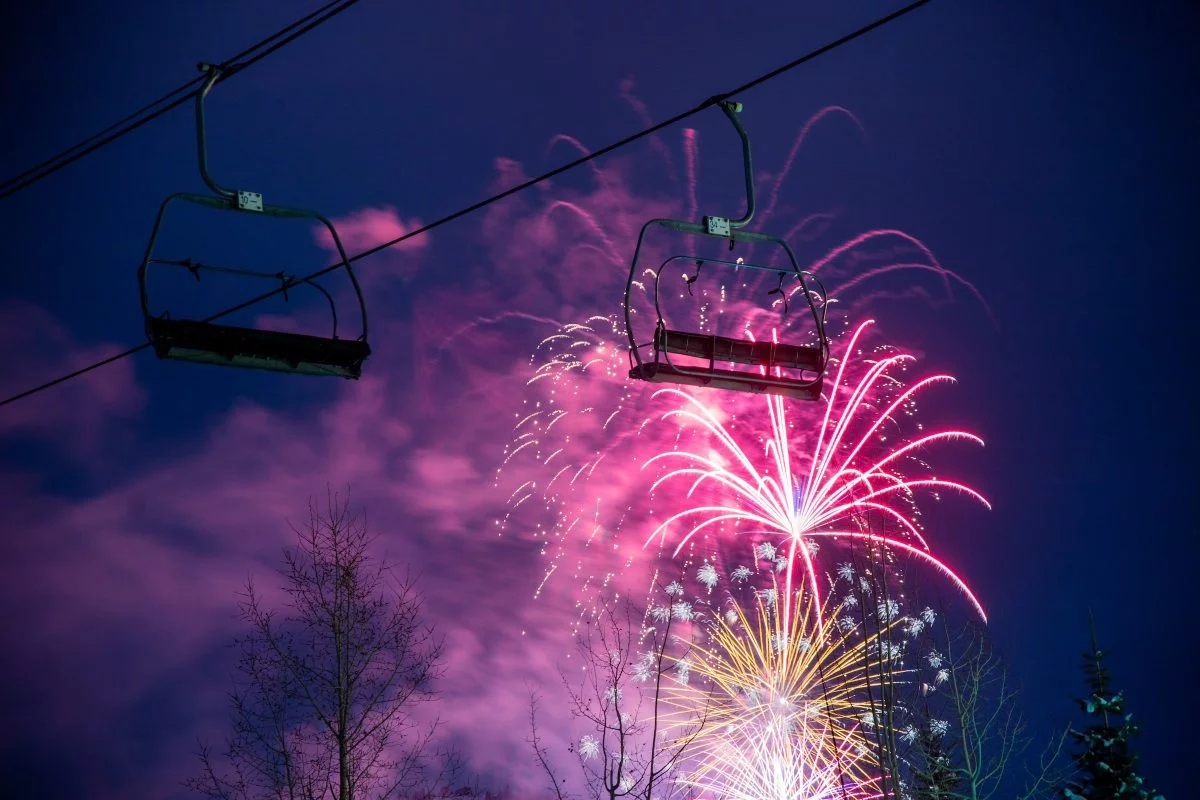 Fireworks At Wachusett